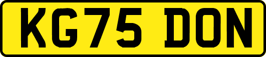 KG75DON