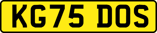 KG75DOS