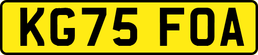 KG75FOA
