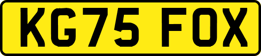 KG75FOX