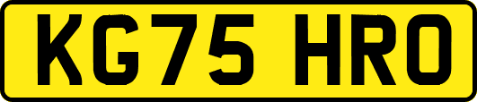 KG75HRO