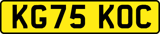 KG75KOC