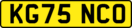 KG75NCO