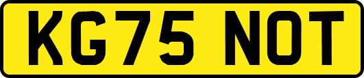 KG75NOT