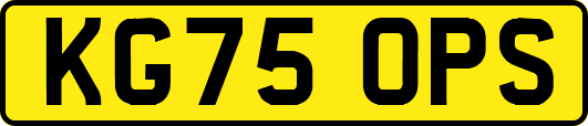 KG75OPS
