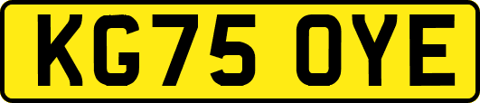 KG75OYE