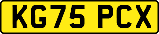 KG75PCX