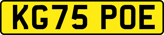 KG75POE