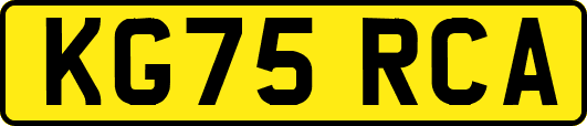 KG75RCA
