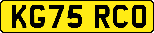 KG75RCO