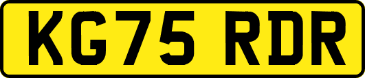 KG75RDR