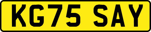 KG75SAY