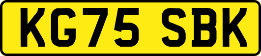 KG75SBK