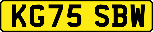 KG75SBW