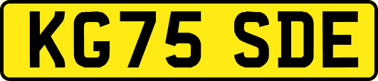 KG75SDE