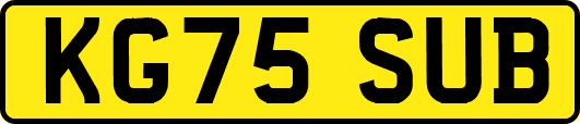 KG75SUB