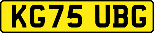 KG75UBG