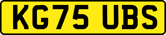 KG75UBS