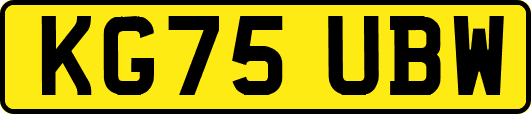 KG75UBW