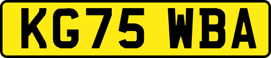 KG75WBA