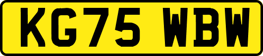 KG75WBW