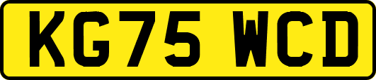 KG75WCD
