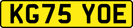 KG75YOE