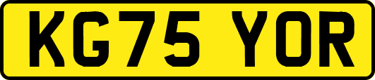 KG75YOR