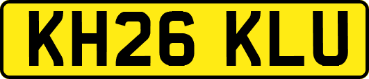 KH26KLU