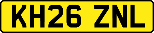 KH26ZNL