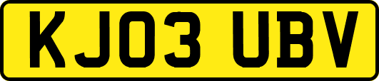 KJ03UBV