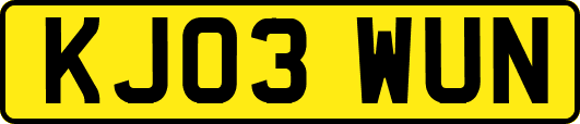 KJ03WUN