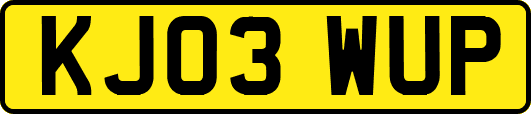 KJ03WUP