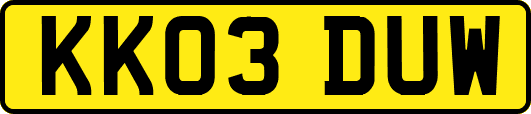 KK03DUW