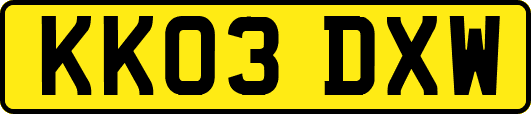 KK03DXW