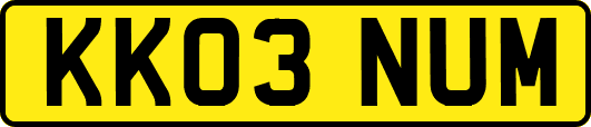 KK03NUM