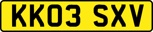 KK03SXV