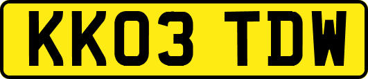 KK03TDW