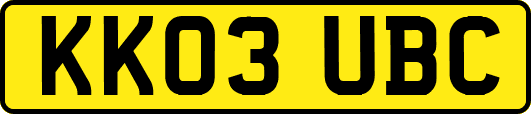 KK03UBC