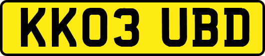 KK03UBD