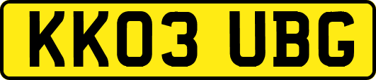 KK03UBG