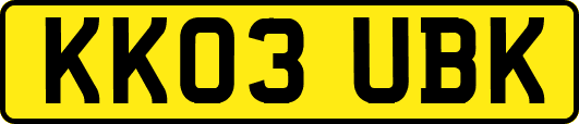 KK03UBK