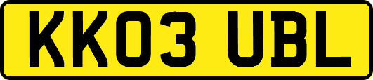 KK03UBL