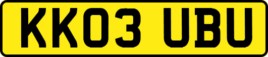 KK03UBU