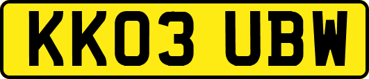 KK03UBW