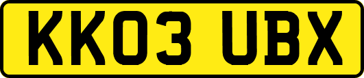 KK03UBX