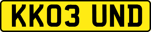 KK03UND