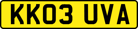 KK03UVA
