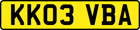 KK03VBA