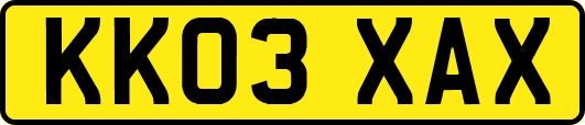 KK03XAX